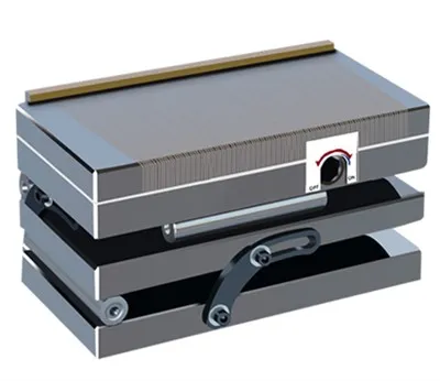 ডবল টিল্টিং স্থায়ী চৌম্বক চক